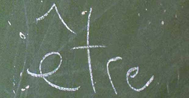 être