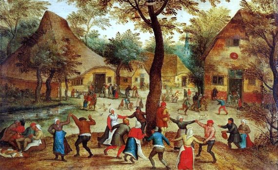 Pieter Brueghel Ronde Danse arbre Participation