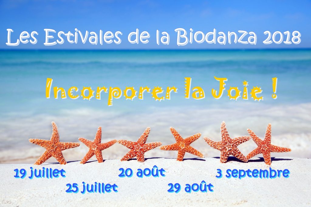 Incorporer la Joie vivencias estivales Bruxelles 2018