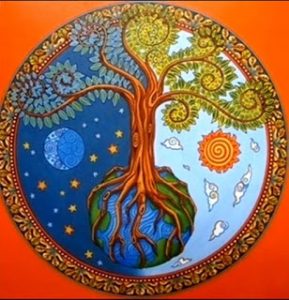 Yin Yang arbre de vie