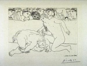 Le Minotaure blessé Picasso